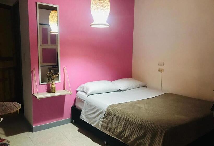 غرفة قياسية, Hospedaje Casa Rosa Jardín