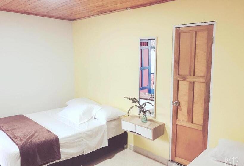 غرفة قياسية, Hospedaje Casa Rosa Jardín