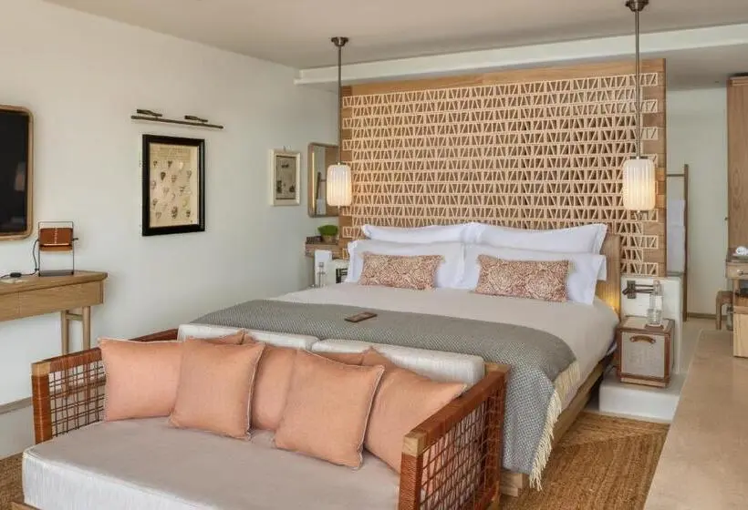 オーシャンビューのプレミアムルーム。, Six Senses Ibiza