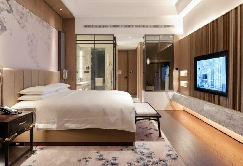 キングサイズベッドのクラブルーム, Sofitel Hangzhou Yingguan