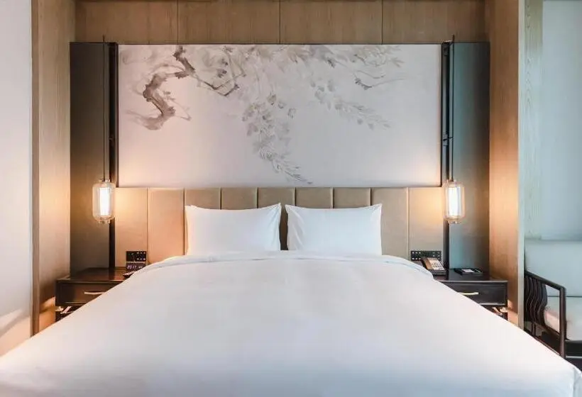 キングサイズベッドのクラブルーム, Sofitel Hangzhou Yingguan