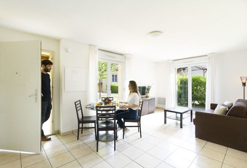 Апартаменты 1 Спальня, Garden & City Lyon Marcy