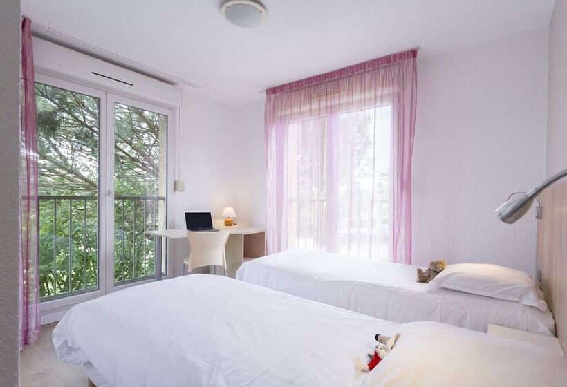 Апартаменты 3 Спальни, Garden & City Lyon Marcy