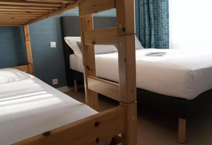 اتاق استاندارد چهار تخته, The Originals City, Hôtel Armen Le Triton, Roscoff