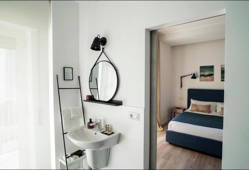 חדר דלוקס עם מרפסת, Tufo Giallo Rooms