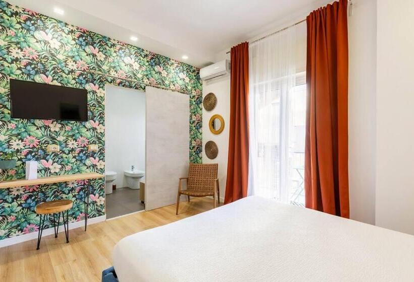 带阳台的豪华间, Tufo Giallo Rooms