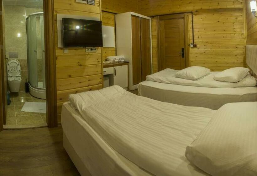 اتاق استاندارد سه نفره, Ayder şimşir Butik Otel