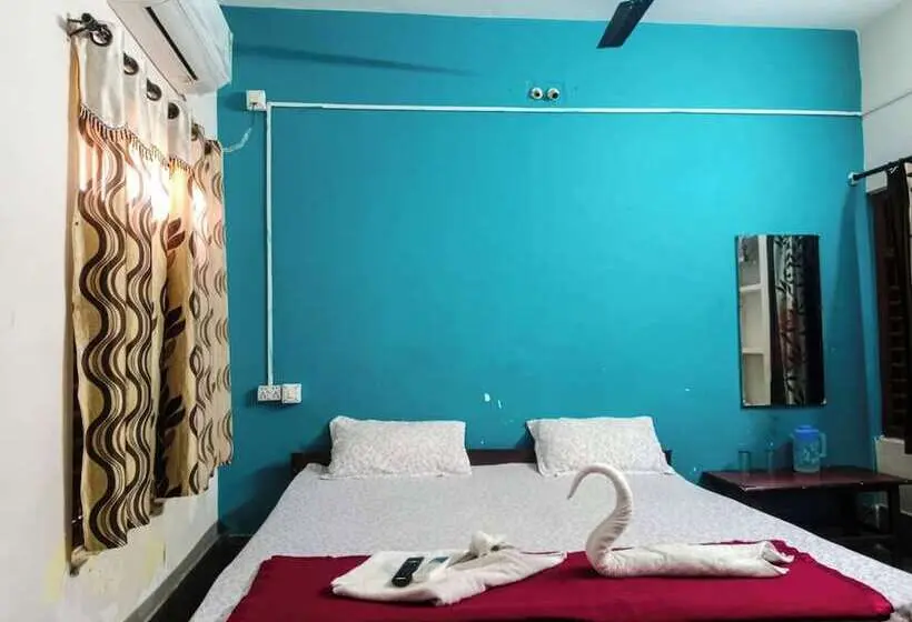 Deluxe-huone Kaupunkinäkymä, Goroomgo Rukmini Villa Puri