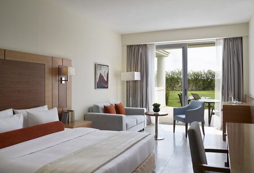 غرفة قياسية إطلالة جانبية علي البحر, Apollo Blue