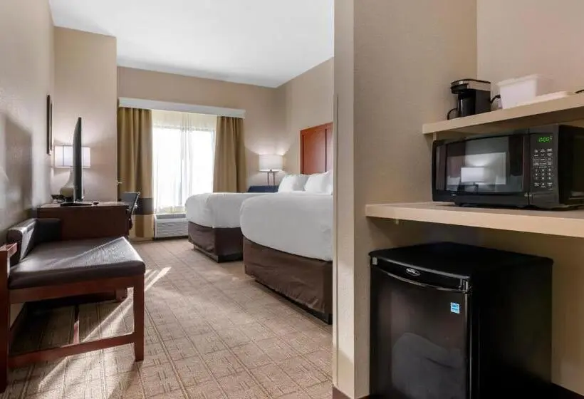 身障者適用クイーンサイズベッドルーム, Comfort Inn & Suites