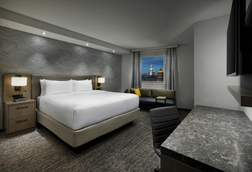 带双人床的标准工作室, Residence Inn New York Downtown Manhattan/financial District