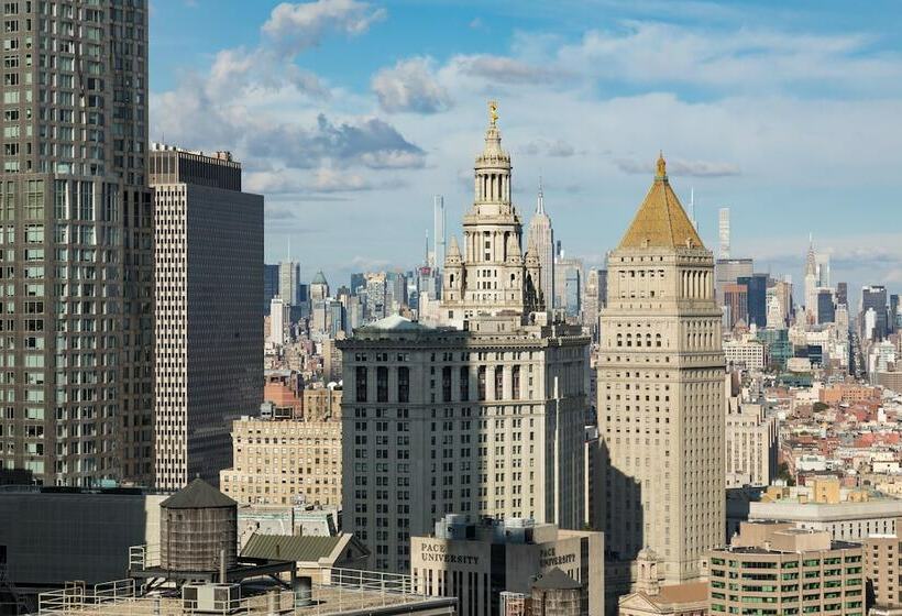 带双人床的标准工作室, Residence Inn New York Downtown Manhattan/financial District