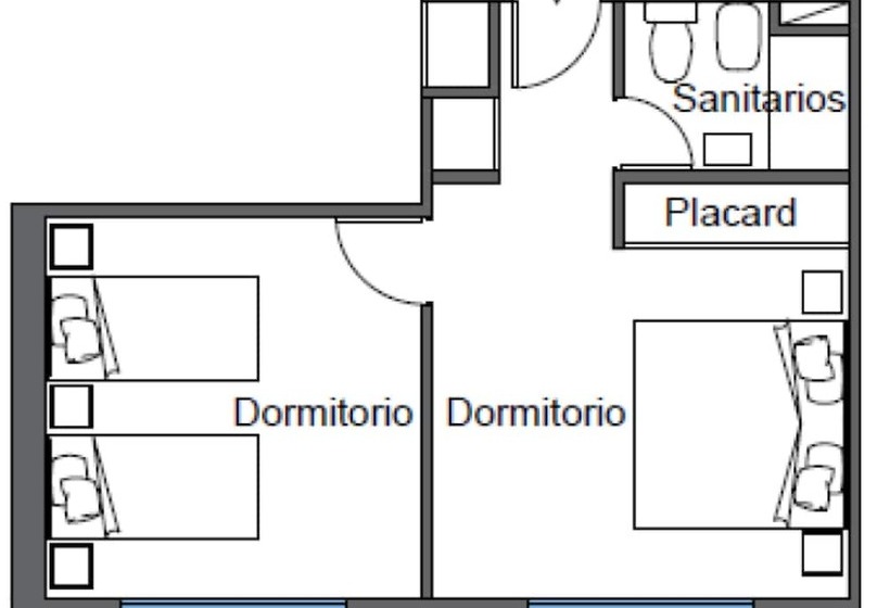 四人标准间, Libertador De Pinamar