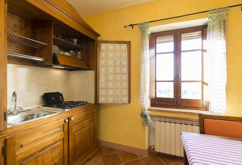 Апартаменты 1 Спальня, Podere Le Corone