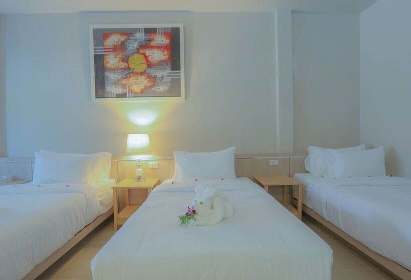 غرفة سوبيريور ثلاثية, Villa Cha Cha Salad Beach Koh Phangan