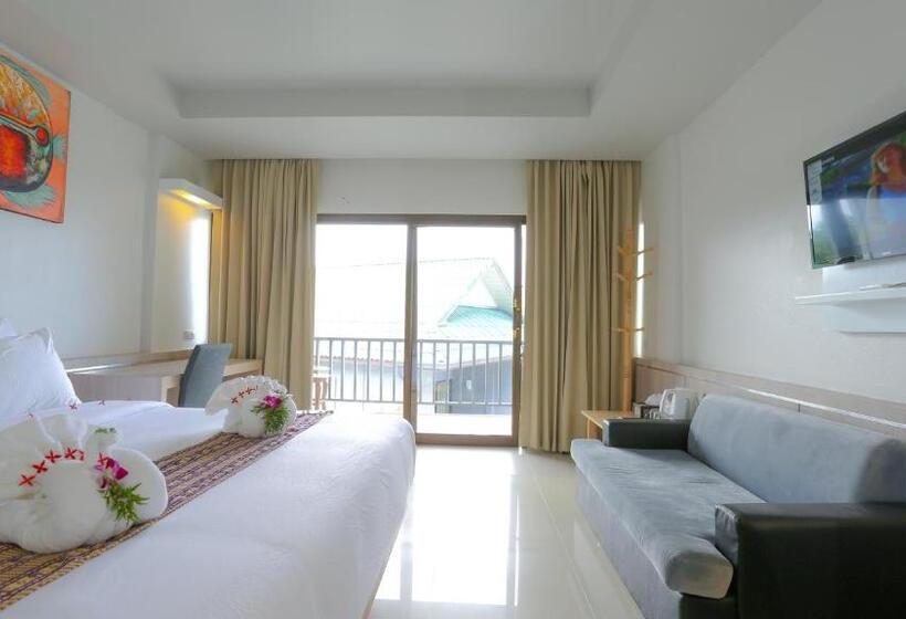 Номер Superior с Балконом, Villa Cha Cha Salad Beach Koh Phangan