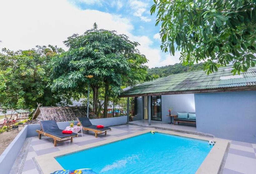 فيلا غرفة نوم واحدة مع مسبح, Villa Cha Cha Salad Beach Koh Phangan