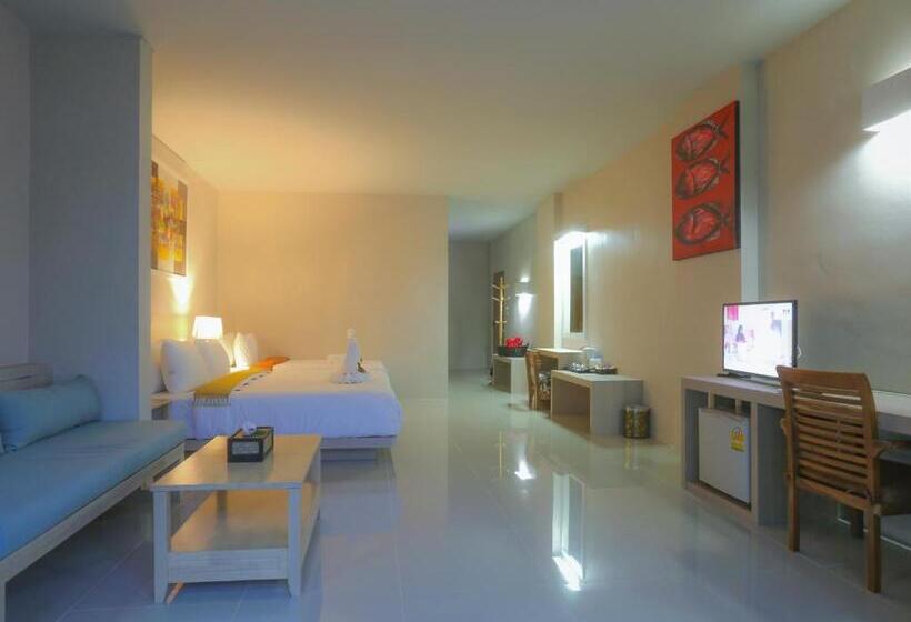 غرفة سوبيريور ثلاثية, Villa Cha Cha Salad Beach Koh Phangan