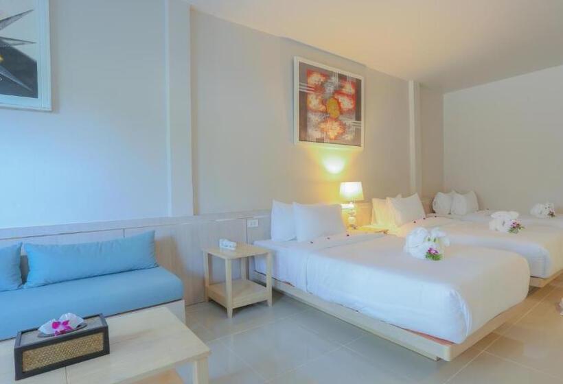 غرفة سوبيريور ثلاثية, Villa Cha Cha Salad Beach Koh Phangan