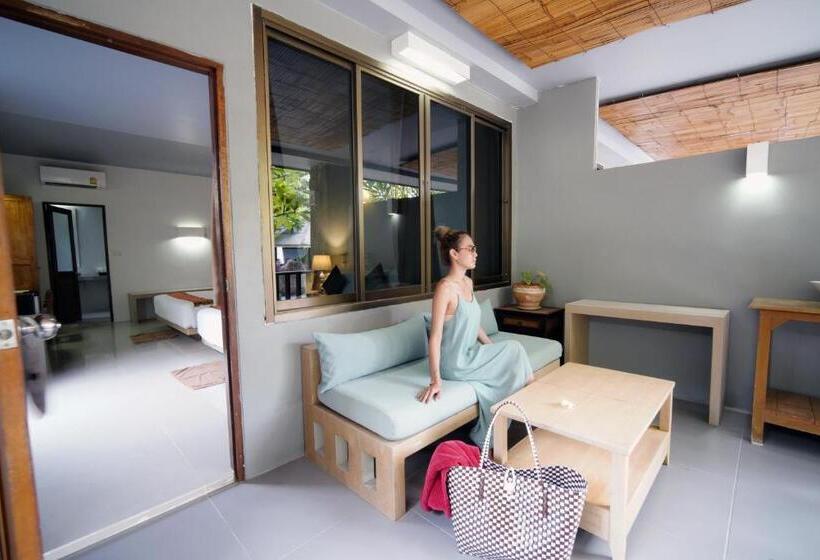 جناح جونيور عائلى, Villa Cha Cha Salad Beach Koh Phangan