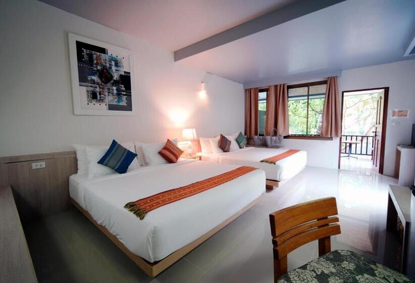 جناح جونيور عائلى, Villa Cha Cha Salad Beach Koh Phangan