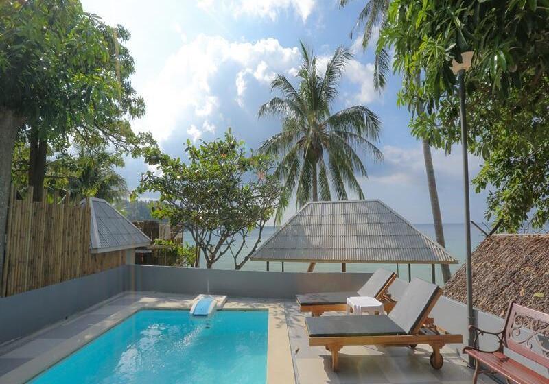 فيلا غرفة نوم واحدة مع مسبح, Villa Cha Cha Salad Beach Koh Phangan