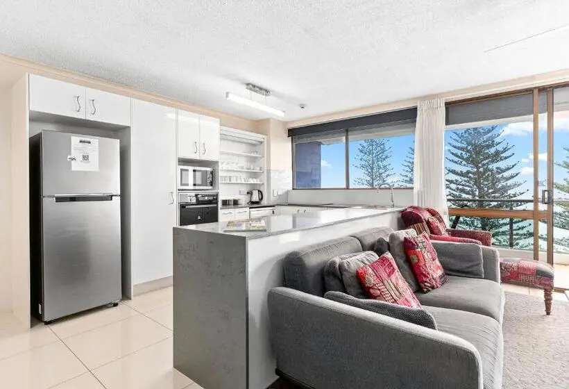 Superior Appartement met 2 Slaapkamers en Uitzicht op Zee, Northwind Beachfront Apartments