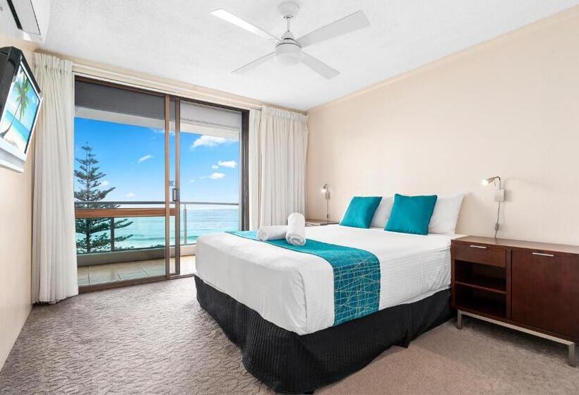 带2个卧室带海景的公寓, Northwind Beachfront Apartments