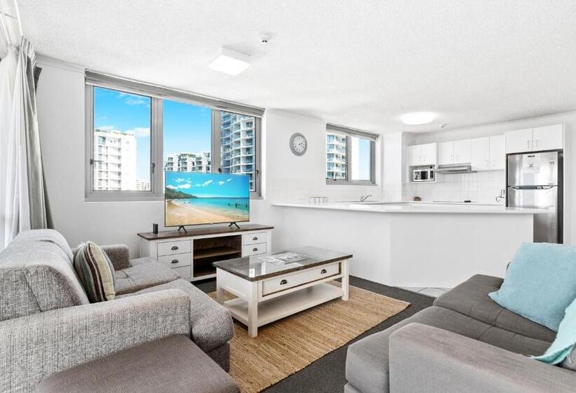 带3个卧室带海景的公寓, Northwind Beachfront Apartments