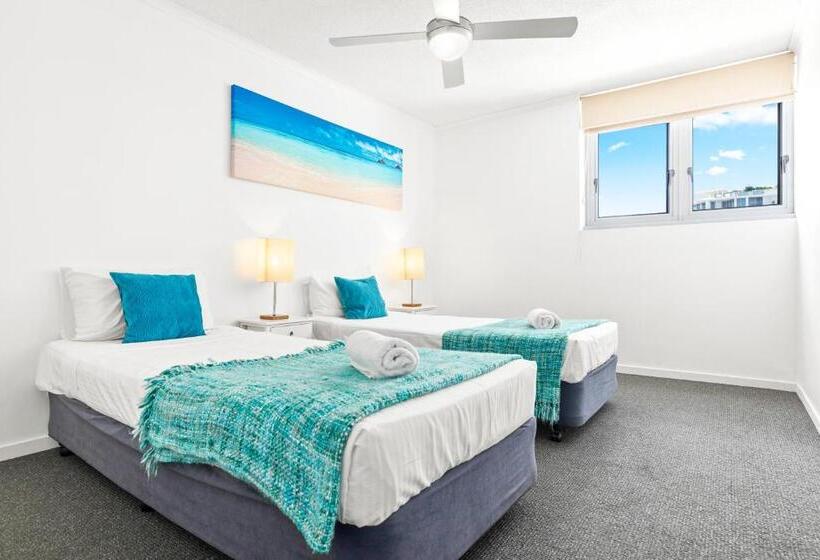 带3个卧室带海景的公寓, Northwind Beachfront Apartments