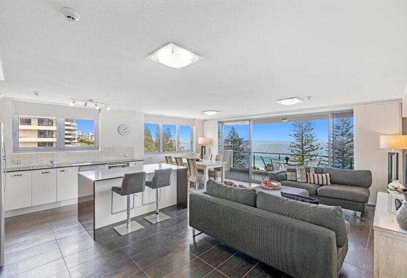 带3个卧室的高级公寓, Northwind Beachfront Apartments