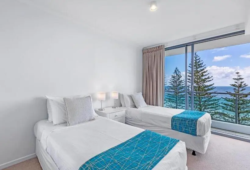 Superieur appartement met 2 slaapkamers, uitzicht op zee, Northwind Beachfront Apartments