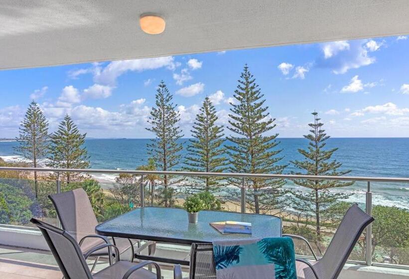 带有一个卧室和海景的高级公寓, Northwind Beachfront Apartments