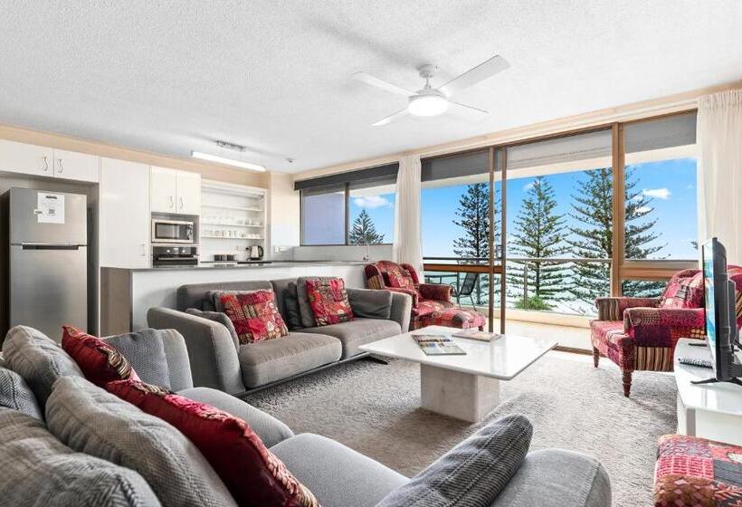 带2个卧室带海景的公寓, Northwind Beachfront Apartments