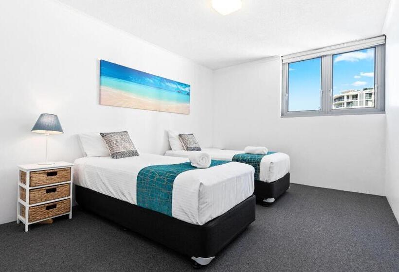 带3个卧室带海景的公寓, Northwind Beachfront Apartments