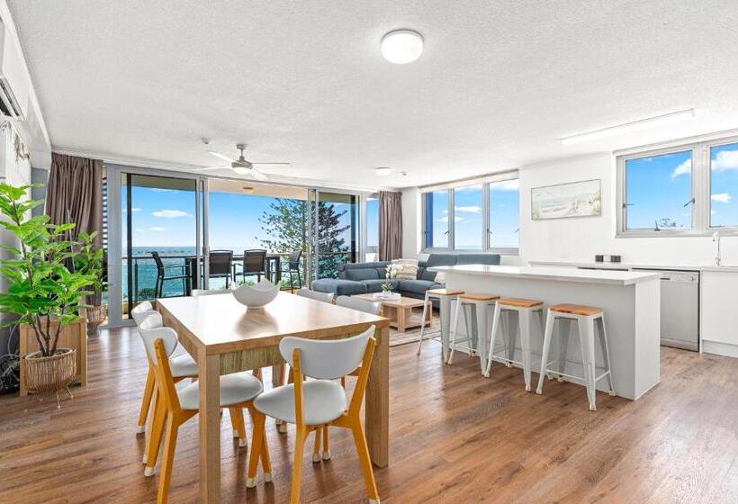 带3个卧室带海景的公寓, Northwind Beachfront Apartments
