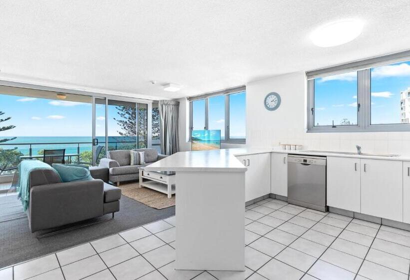 带3个卧室带海景的公寓, Northwind Beachfront Apartments