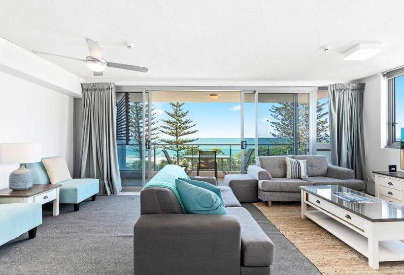 带3个卧室带海景的公寓, Northwind Beachfront Apartments