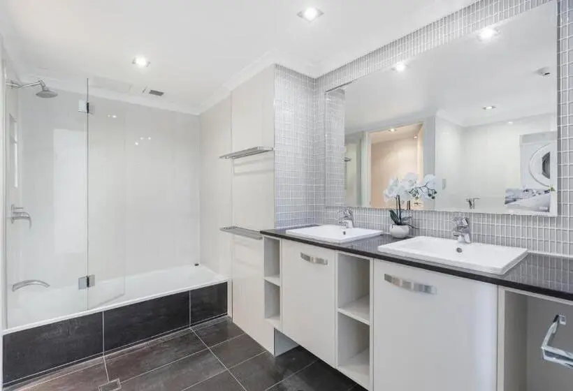 Superieur appartement met 2 slaapkamers, uitzicht op zee, Northwind Beachfront Apartments