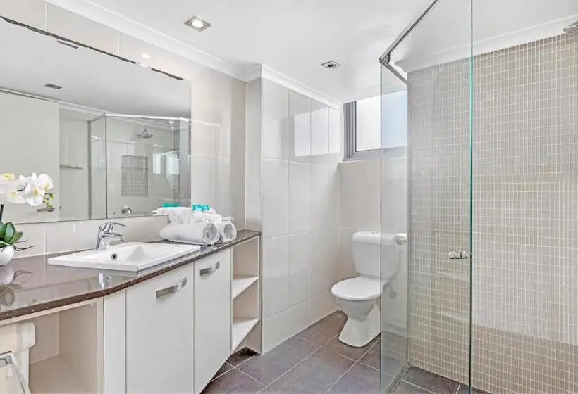 Superieur appartement met 2 slaapkamers, uitzicht op zee, Northwind Beachfront Apartments