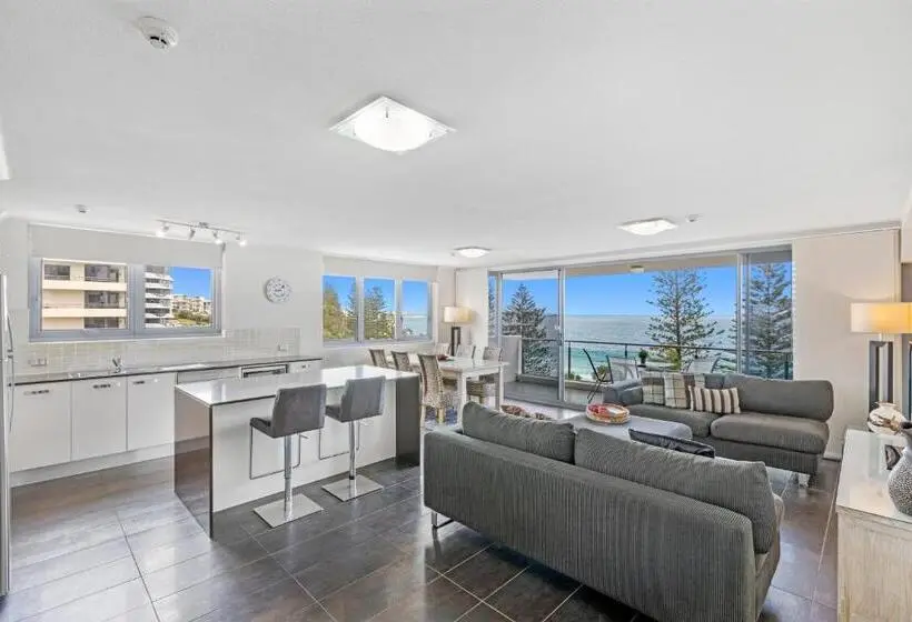 Superior Appartement met 1 Slaapkamer en Uitzicht op Zee, Northwind Beachfront Apartments