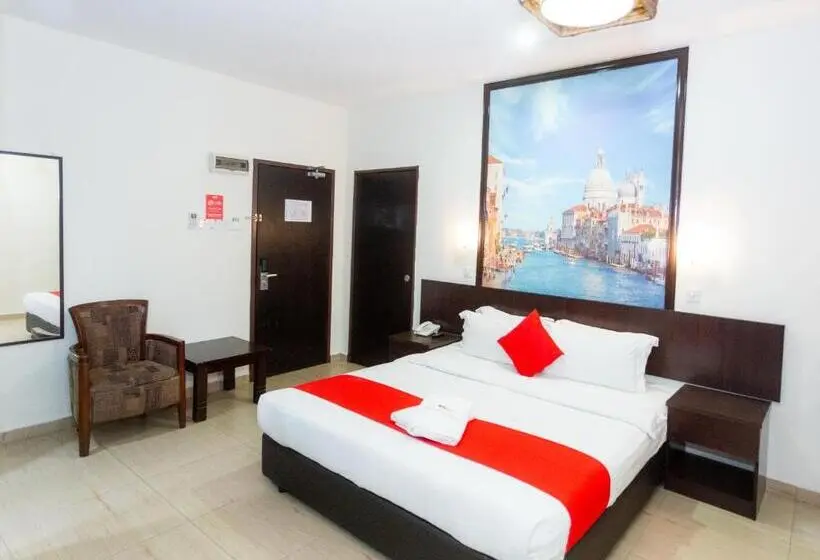Deluxe-huone King-vuode, D&f Boutique Hotel Senawang