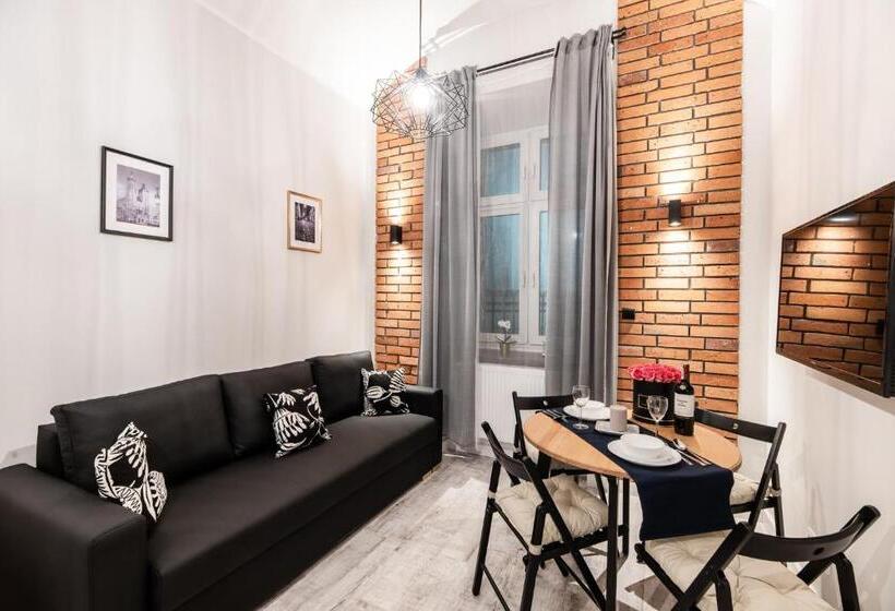 침실 1개 복층 룸, Dietla 32 Residence   Ideal Location In The Heart Of Krakow, Between Main Square And Kazimierz Distr