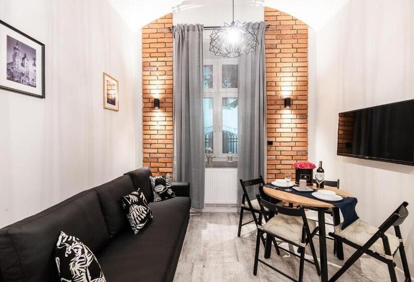 침실 1개 복층 룸, Dietla 32 Residence   Ideal Location In The Heart Of Krakow, Between Main Square And Kazimierz Distr
