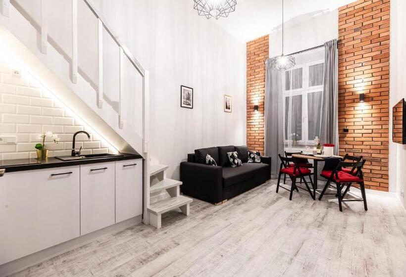 침실 1개 복층 룸, Dietla 32 Residence   Ideal Location In The Heart Of Krakow, Between Main Square And Kazimierz Distr