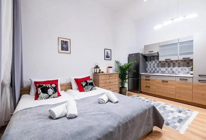 スタンダードスタジオ, Dietla 32 Residence Ideal Location In The Heart Of Krakow, Between Main Square And Kazimierz Distr
