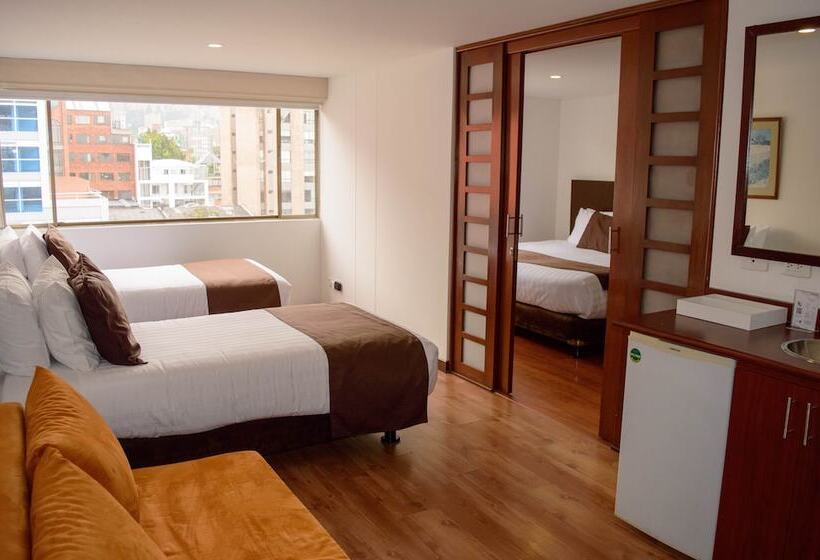 スタンダード４人部屋, Confort 80 Zona Rosa