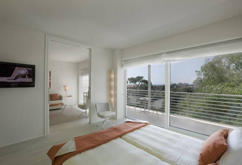 小型套房侧面可观海景, Versilia Lido | Una Esperienze