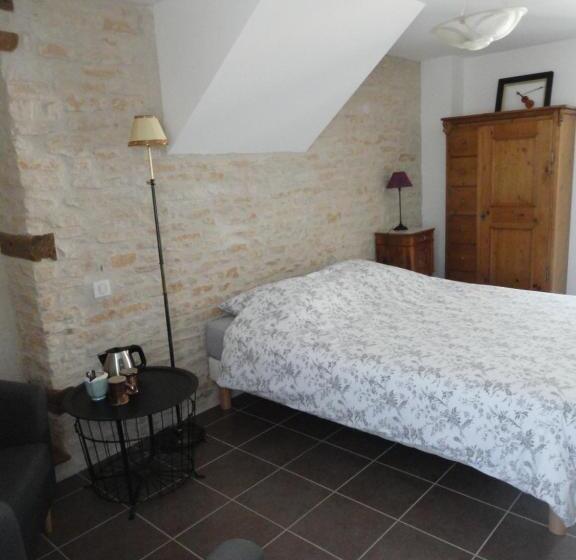 חדר סטנדרט עם מיטת קינג, Les Chambres De Blanot