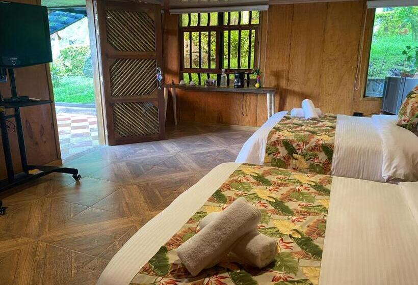 חדר סטנדרט לארבעה, Rancho Ecoturistico El Faro